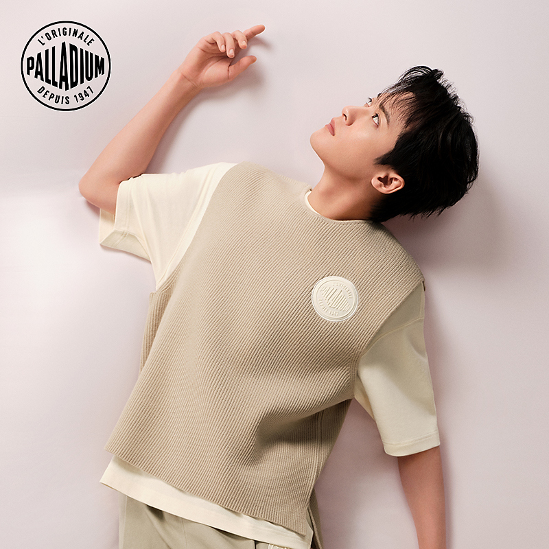 【帕拉丁】帕拉丁冬季男款毛衫休闲宽松时尚潮流背心毛衫108904