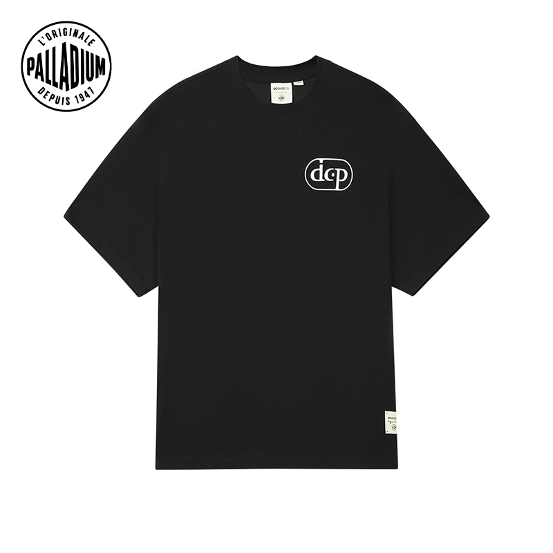 【PALLADIUM X DCSHOES】冬男款上衣涂鸦字母印花短袖T恤1011213
