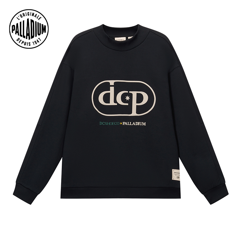 帕拉丁冬季男款上装休闲运动春季长袖时尚印花圆领卫衣1011212