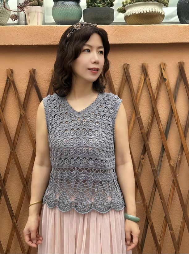 乐织小舍蕾丝线—丝羽材料包，一包8两，送视频课程，颜色备注