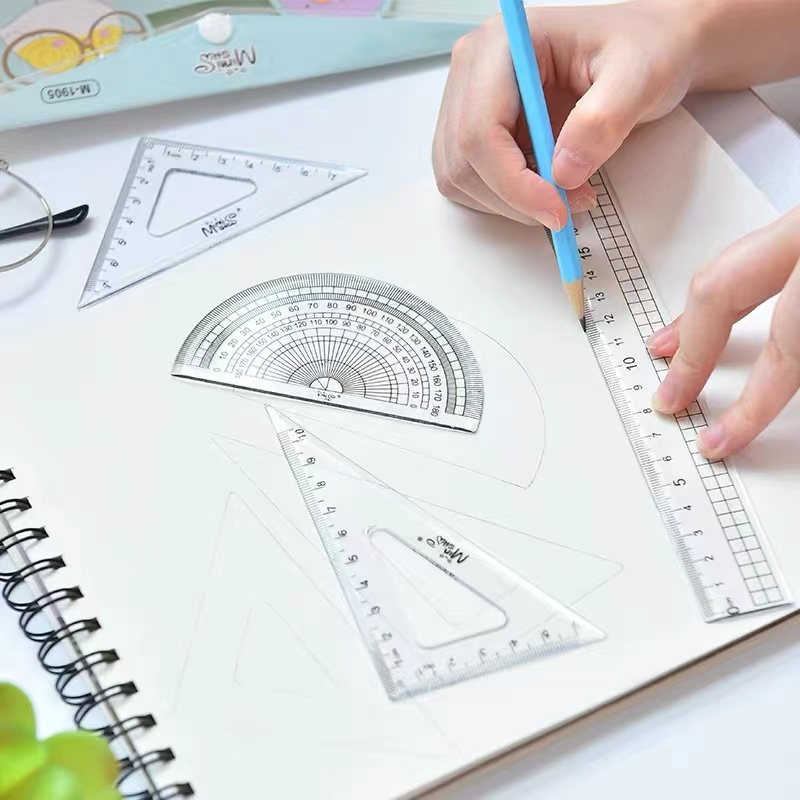  学生软套尺4件套1包HT-6005-2