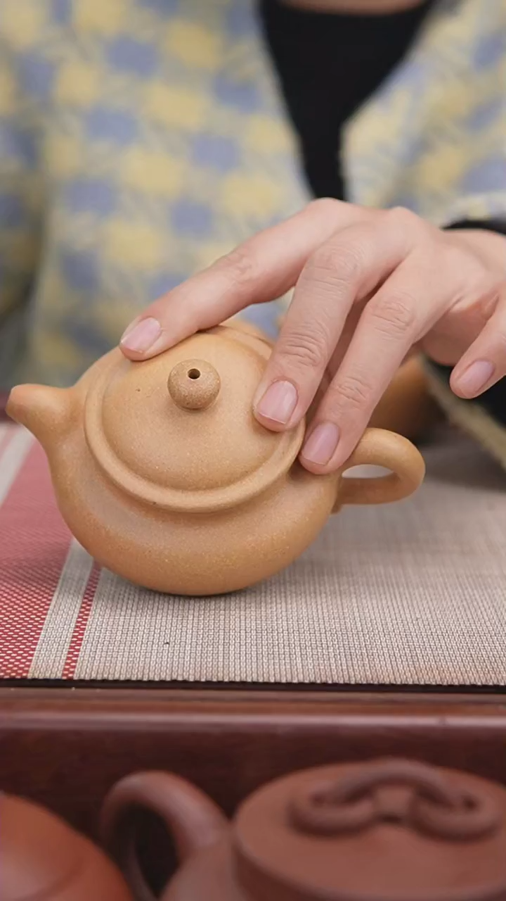 【闪购商品】紫砂茶杯微瑕仿古黄金段