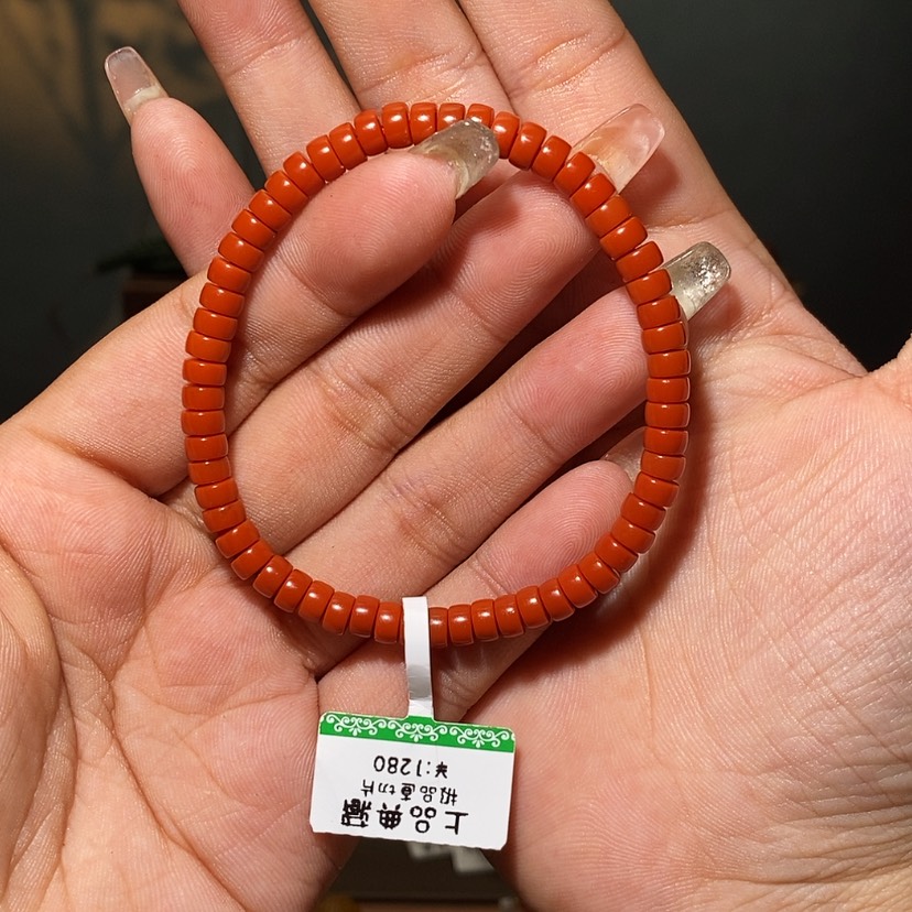 【闪购商品】南红玛瑙手串未镶嵌蛙**下