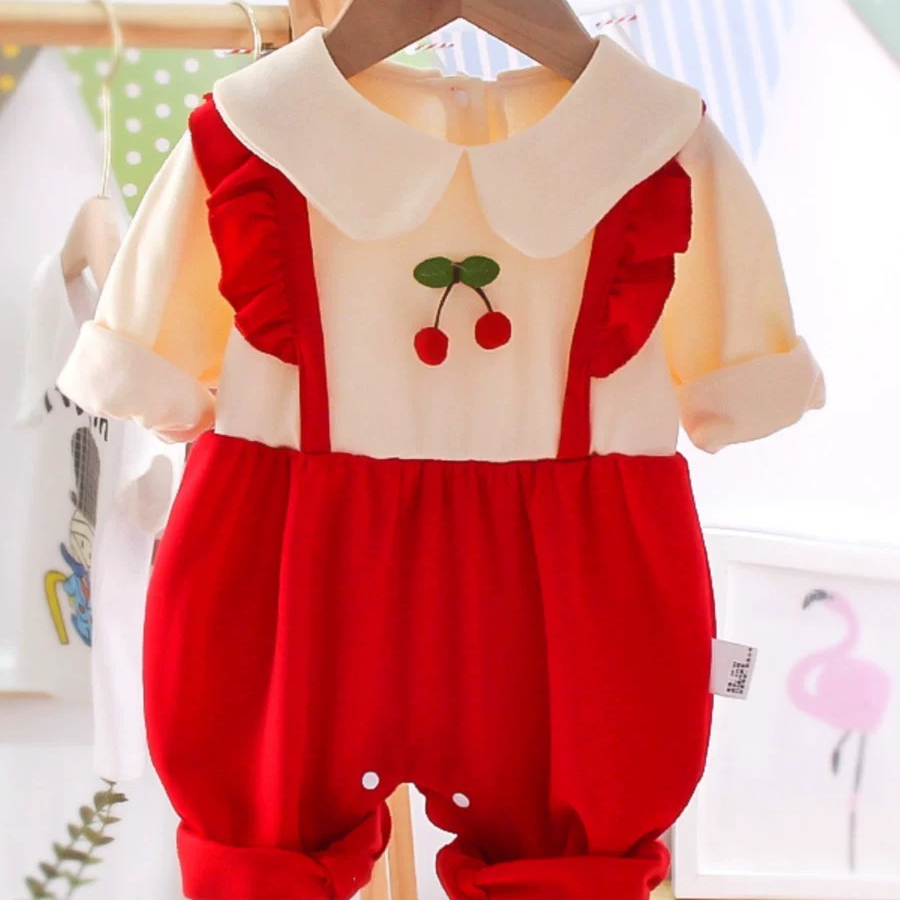 婴幼儿中国风连体衣套装（直播间扣号）