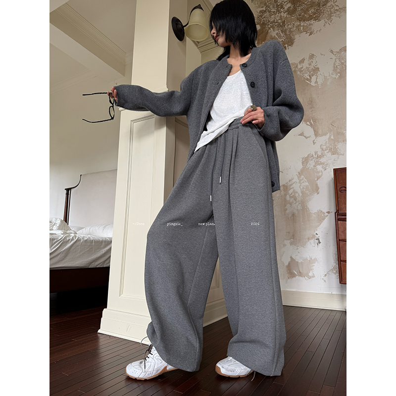 JCCC影子【常穿之裤】简约宽松重磅休闲卫裤JE4HAZ12