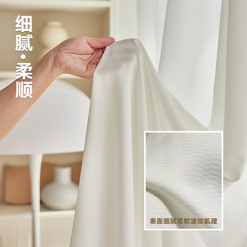 【幻影纱】透光不透人适合阳台卧室耐磨防刮纱帘