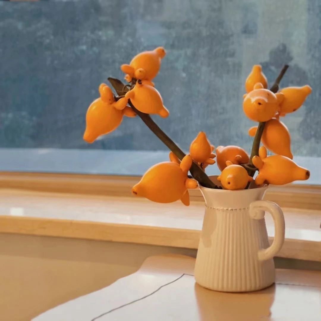 【五代果】小猪佩奇-果实感花材 轻奢室内水培花材 云南现采现发