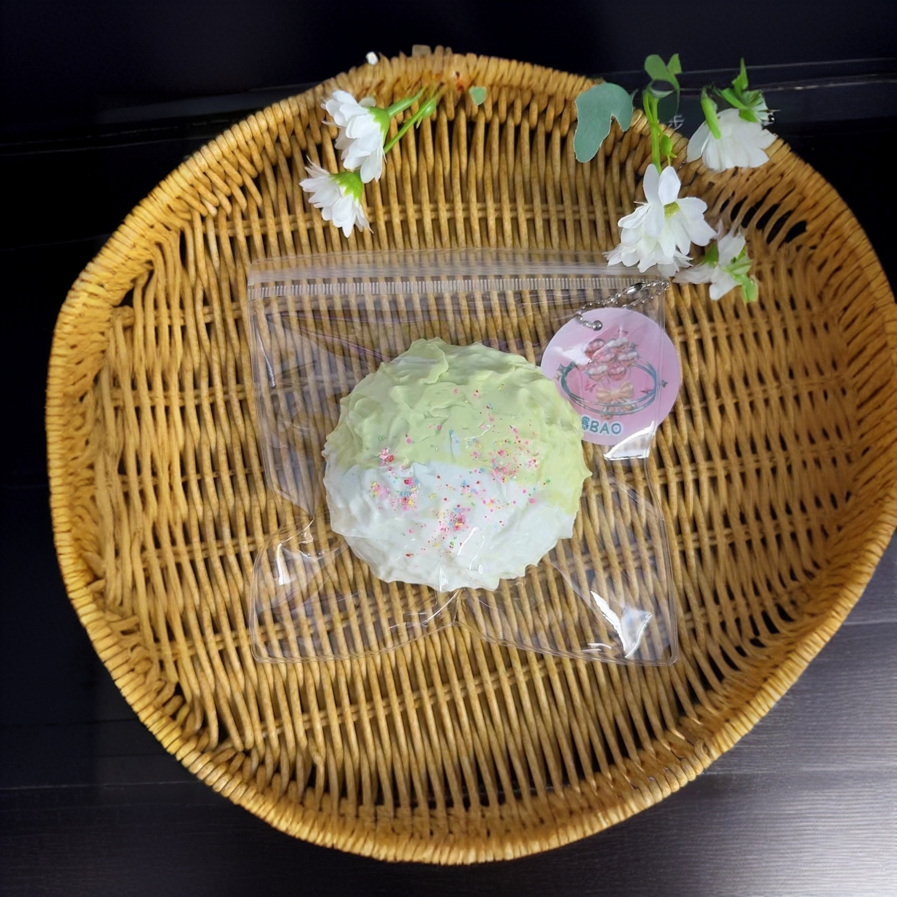 厚奶泥【青提奶贝】～手工制作童趣DIY解压玩具食品级硅胶捏捏
