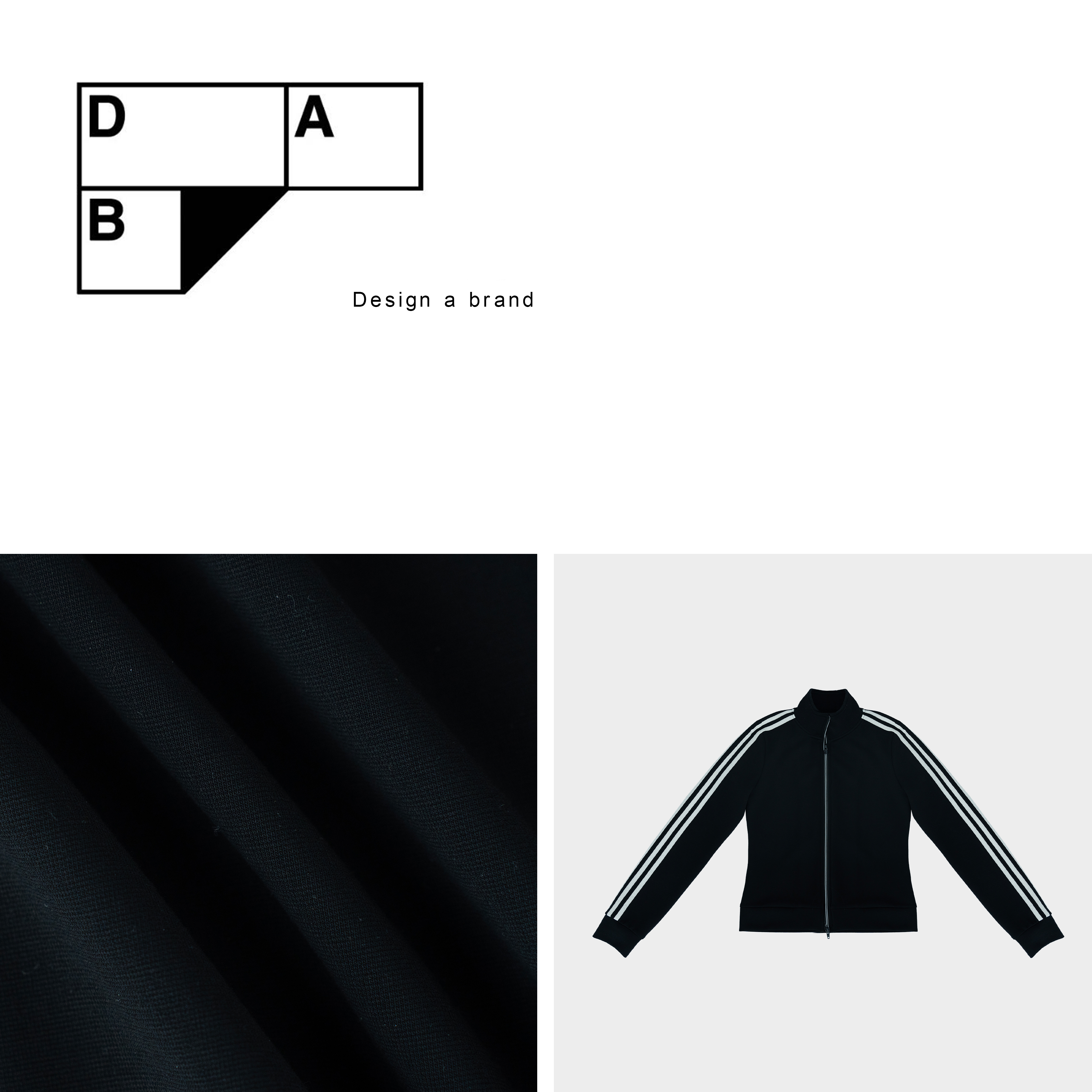 三道杠立领休闲外套