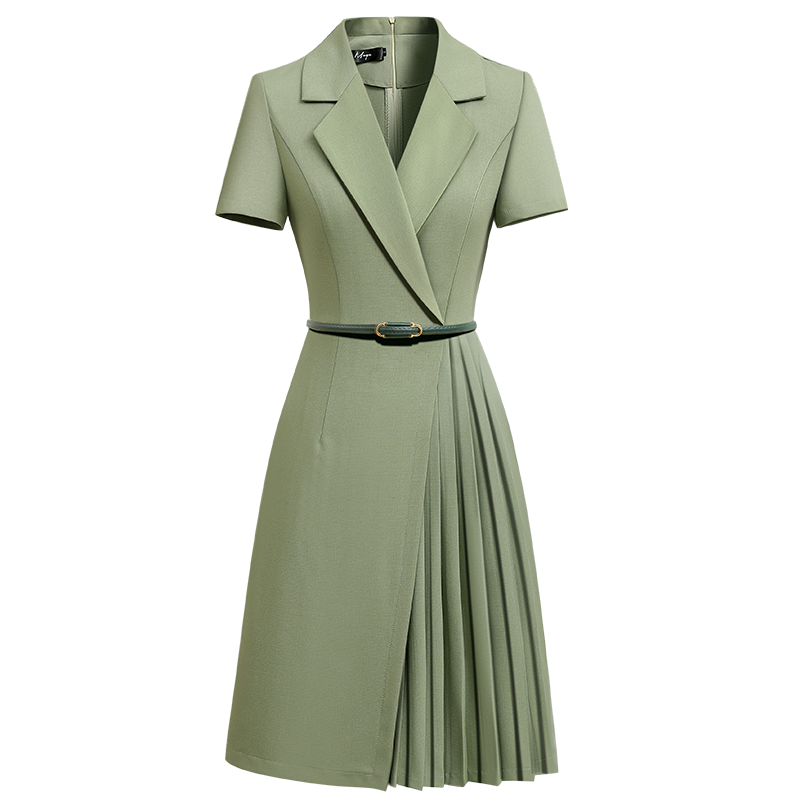 紫薇花《直播间选款》职业 气质  通勤风 修身 收腰 工作女神  时尚