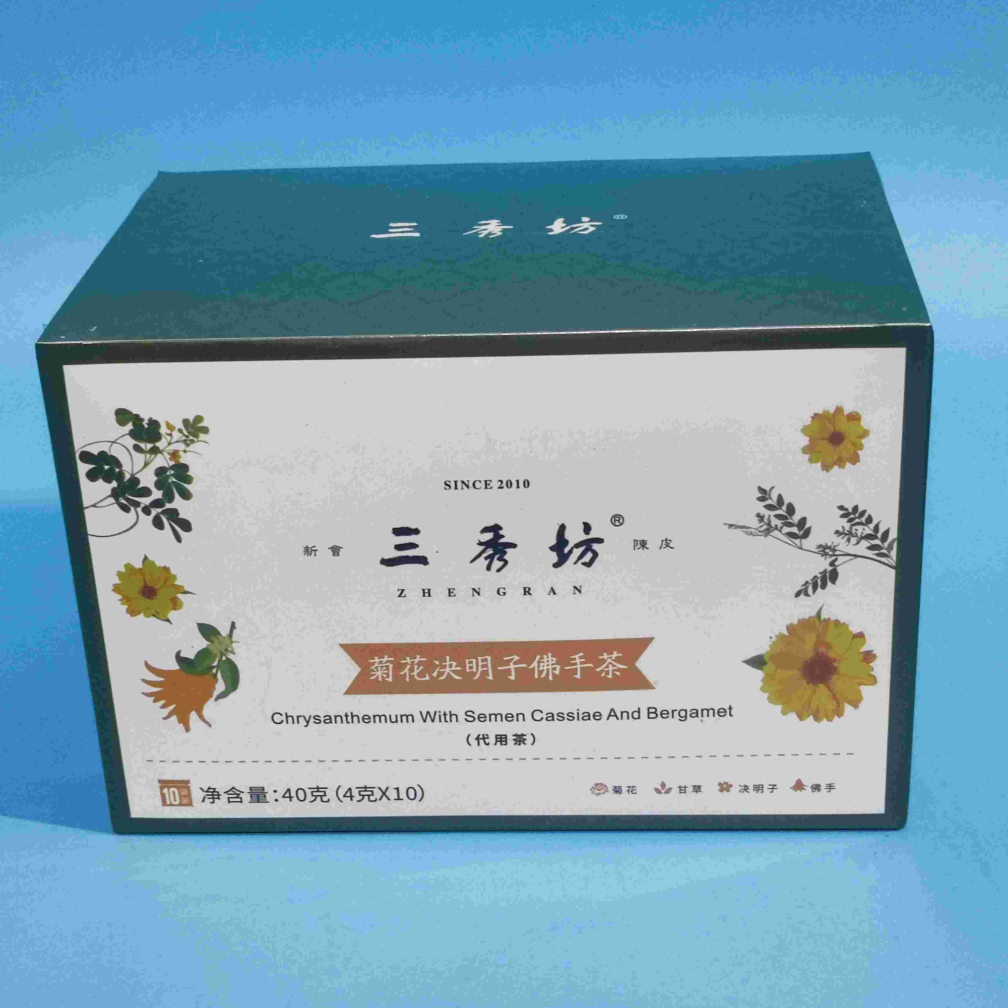 三秀坊菊花决明子佛手茶