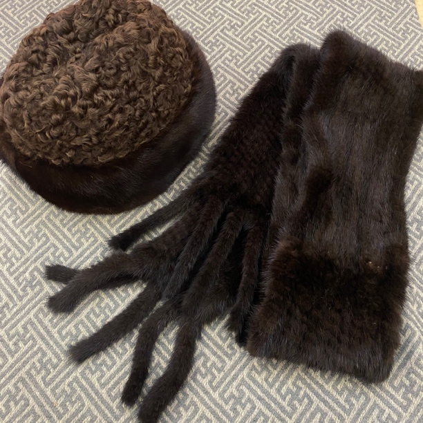 冬季加绒复古女士帽子