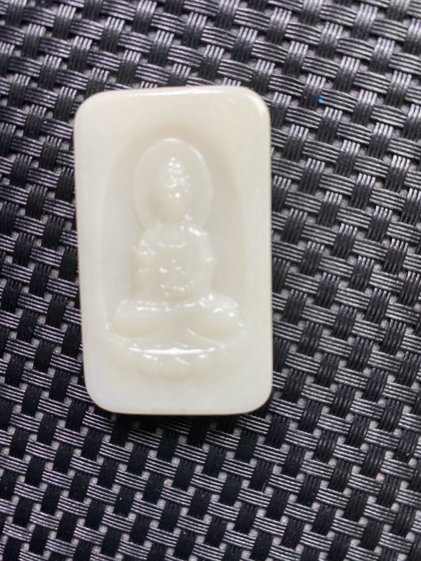 和田玉精品挂件观音
