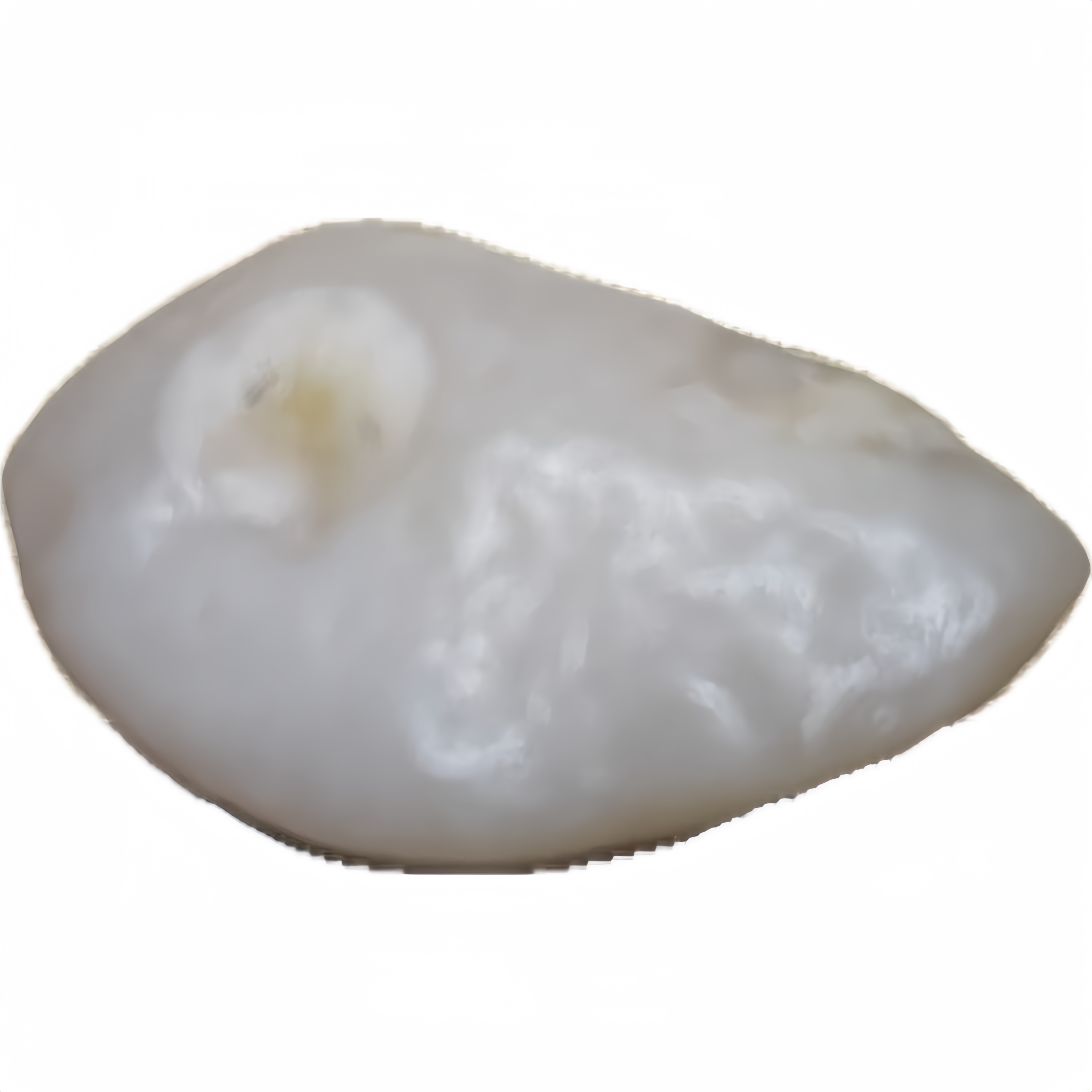 银根地表嘉吉滩陶瓷纯手工茶道创意摆件异形白瓷家用