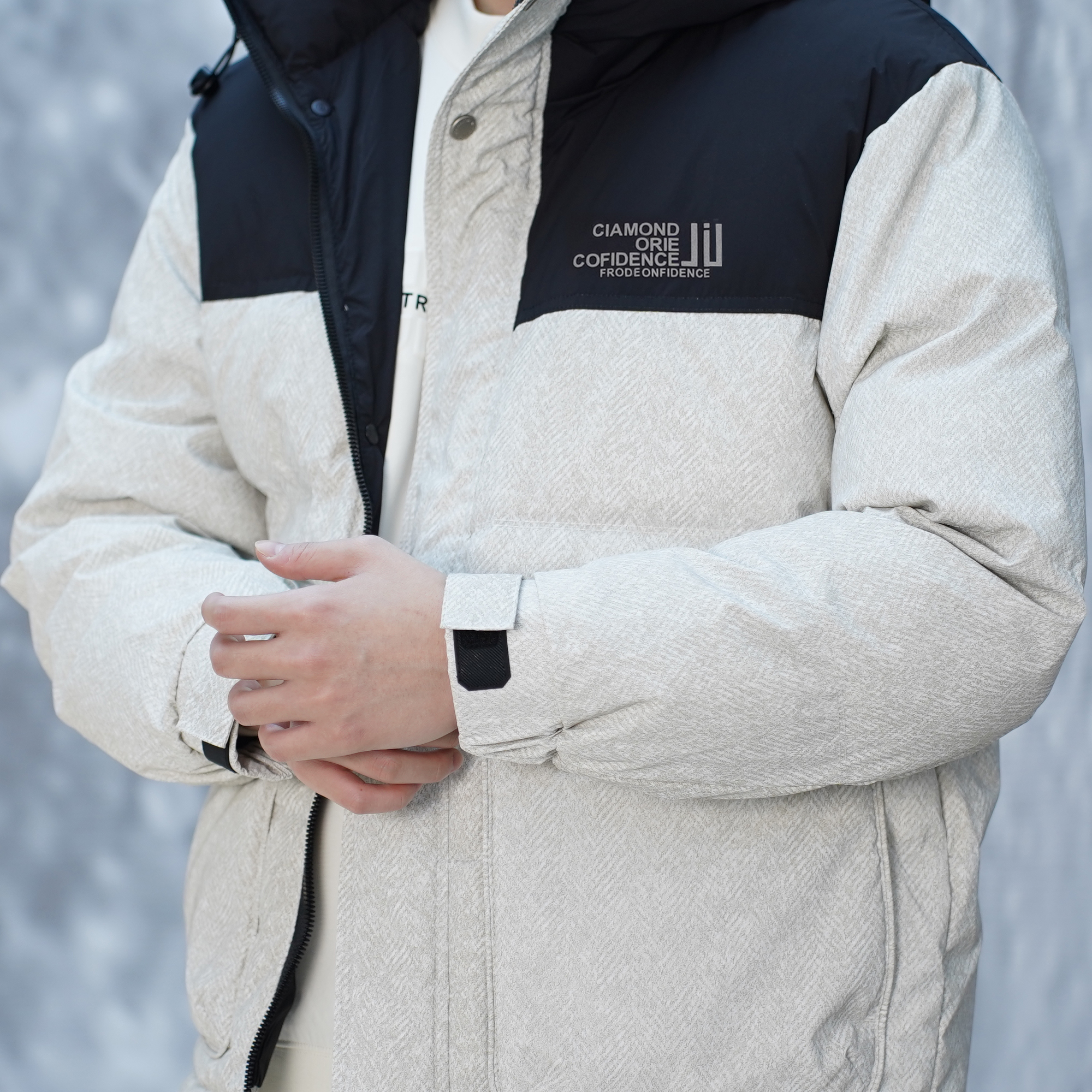 【汇佳服饰】ZB0086-男士带帽羽绒服时尚保暖潮流秋冬经典欧货时尚