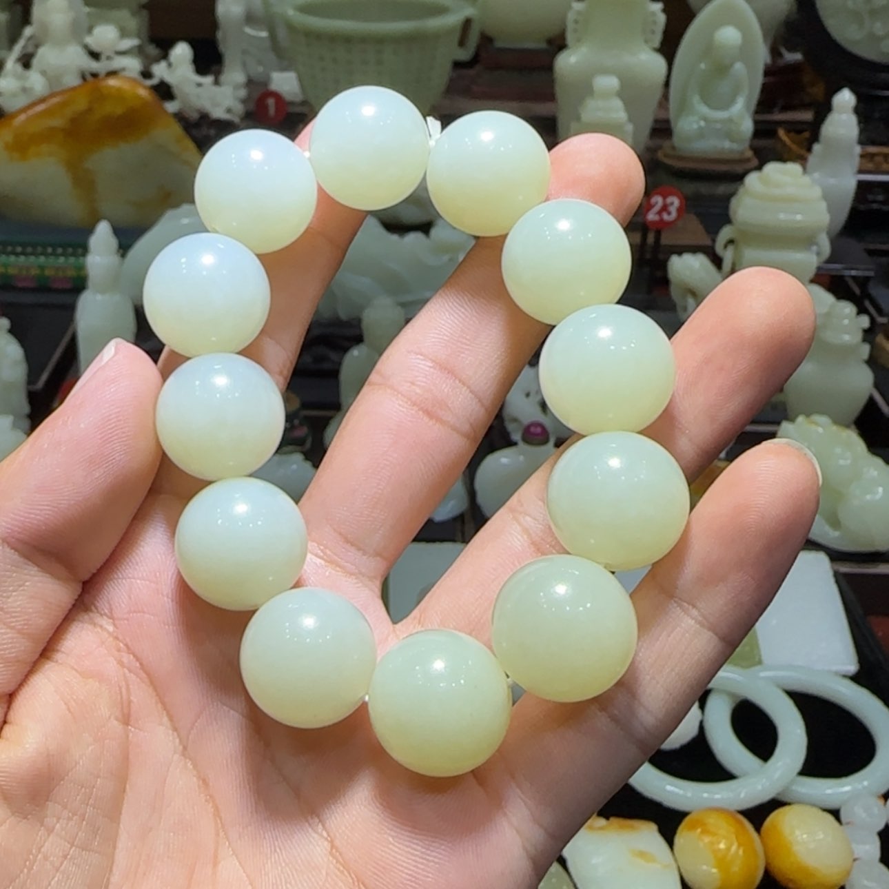【闪购商品】和田玉挂件未镶嵌9*9