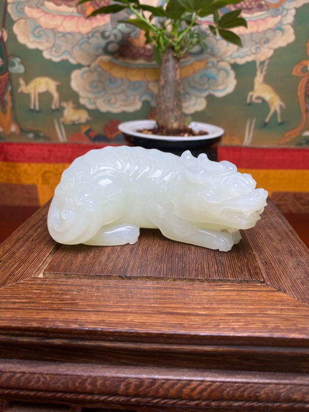 新疆和田籽料貔貅把件