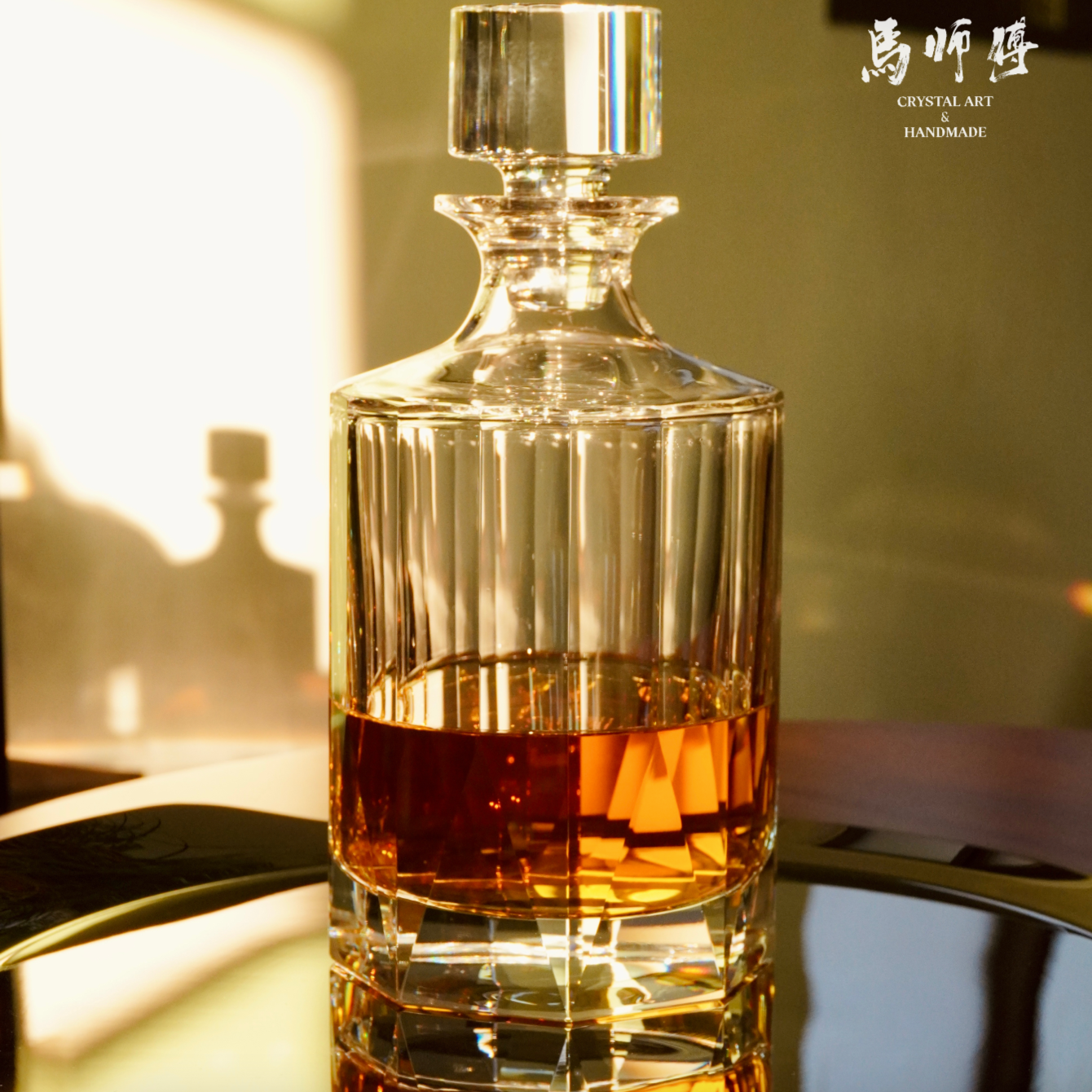 山形酒樽 长空款 900ml 马师傅 人工水晶