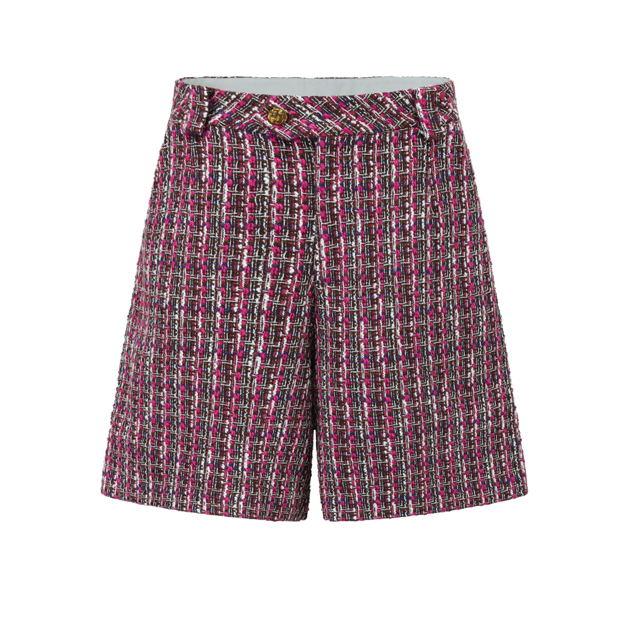 【顾文婷推荐】YOUWEI有尾  格纹小香中裤 DT5324402