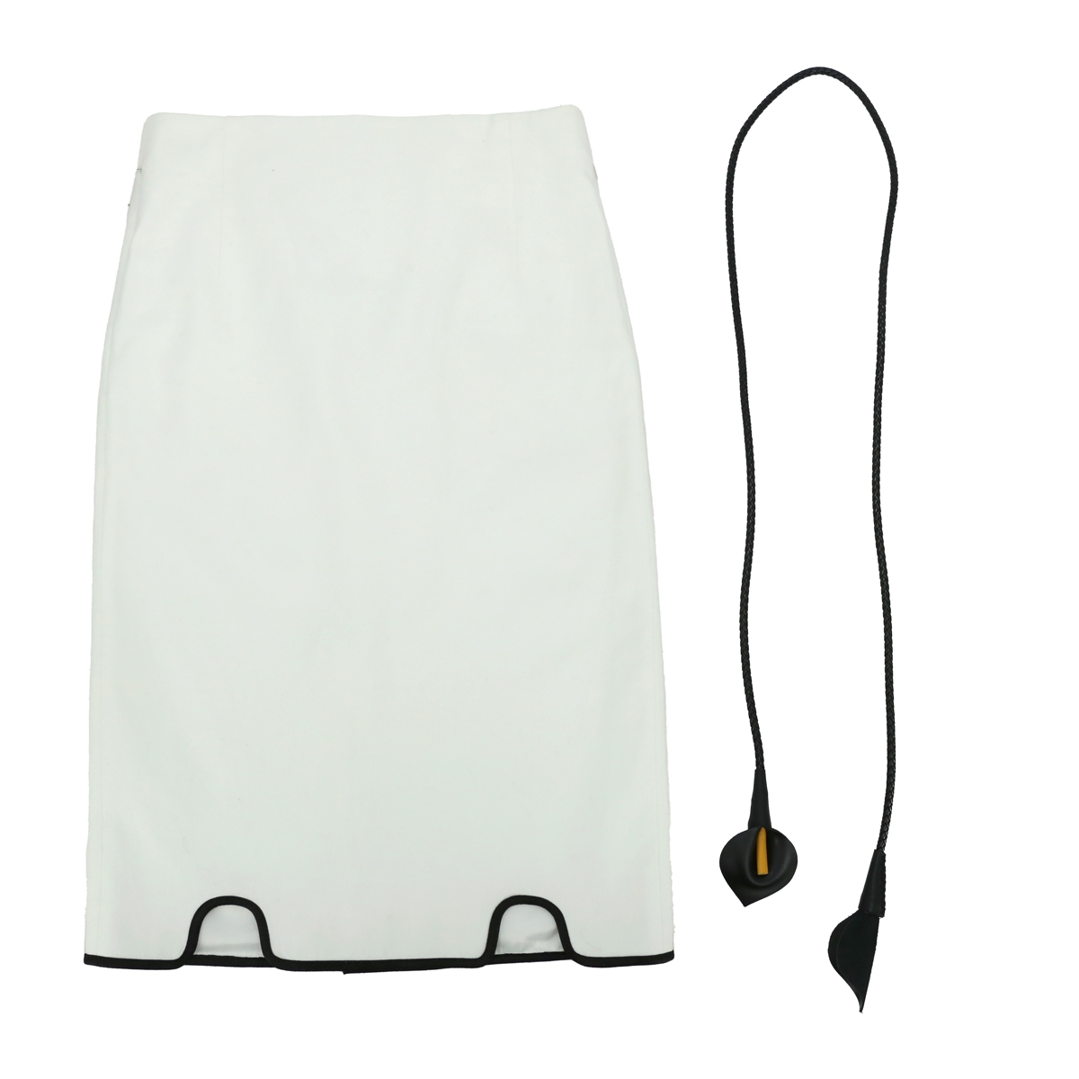 【顾文婷推荐】YOUWEI有尾 郁金香直身半裙（含腰带）Y5824424