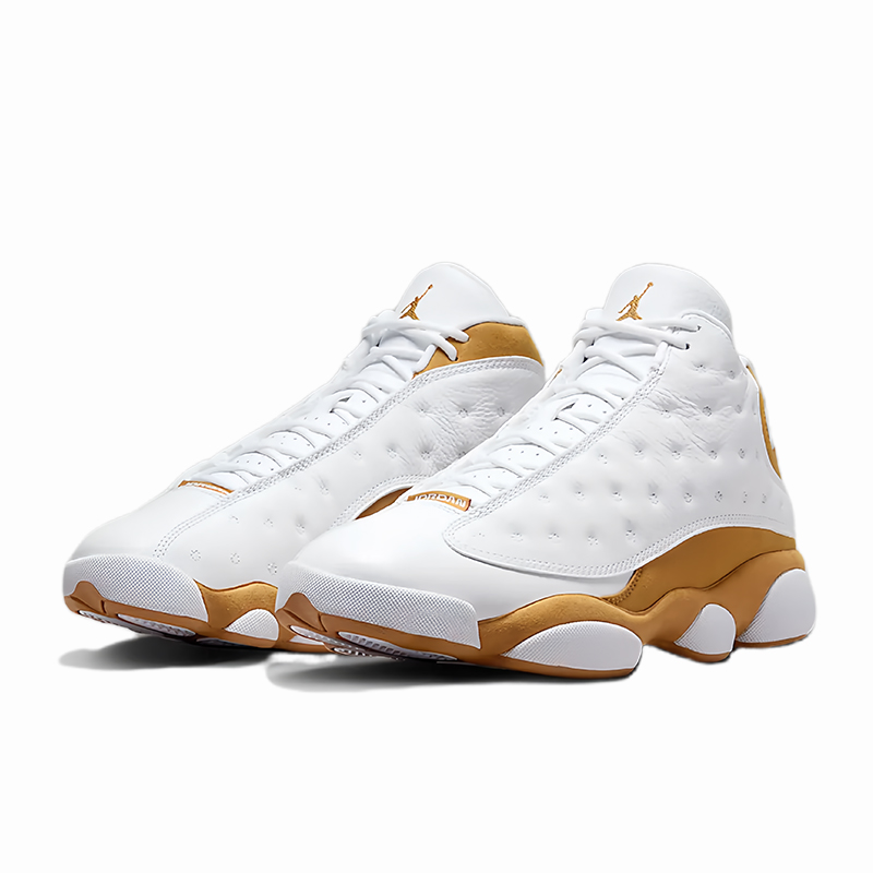 Air Jordan 13 AJ13白棕小麦 减震防滑 高帮复古篮球鞋414571-171