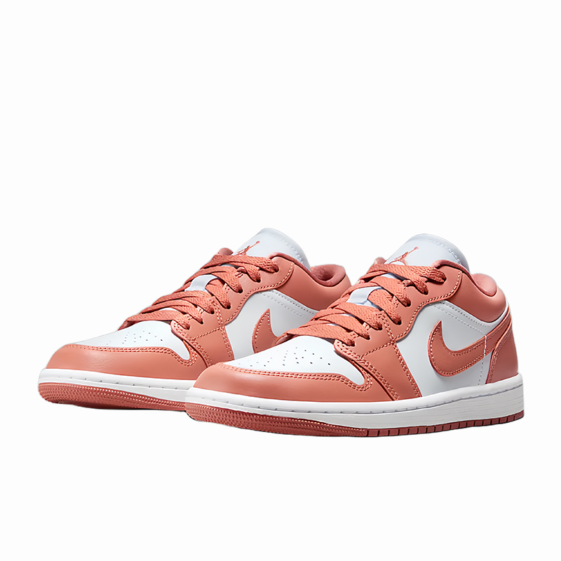 Air Jordan 1 Low AJ1肉桂粉 白橘低帮复古休闲板鞋DC0774-080