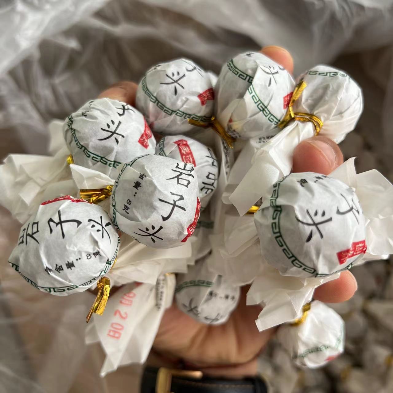 2021年 岩子头 古树春茶 龙珠 8g
