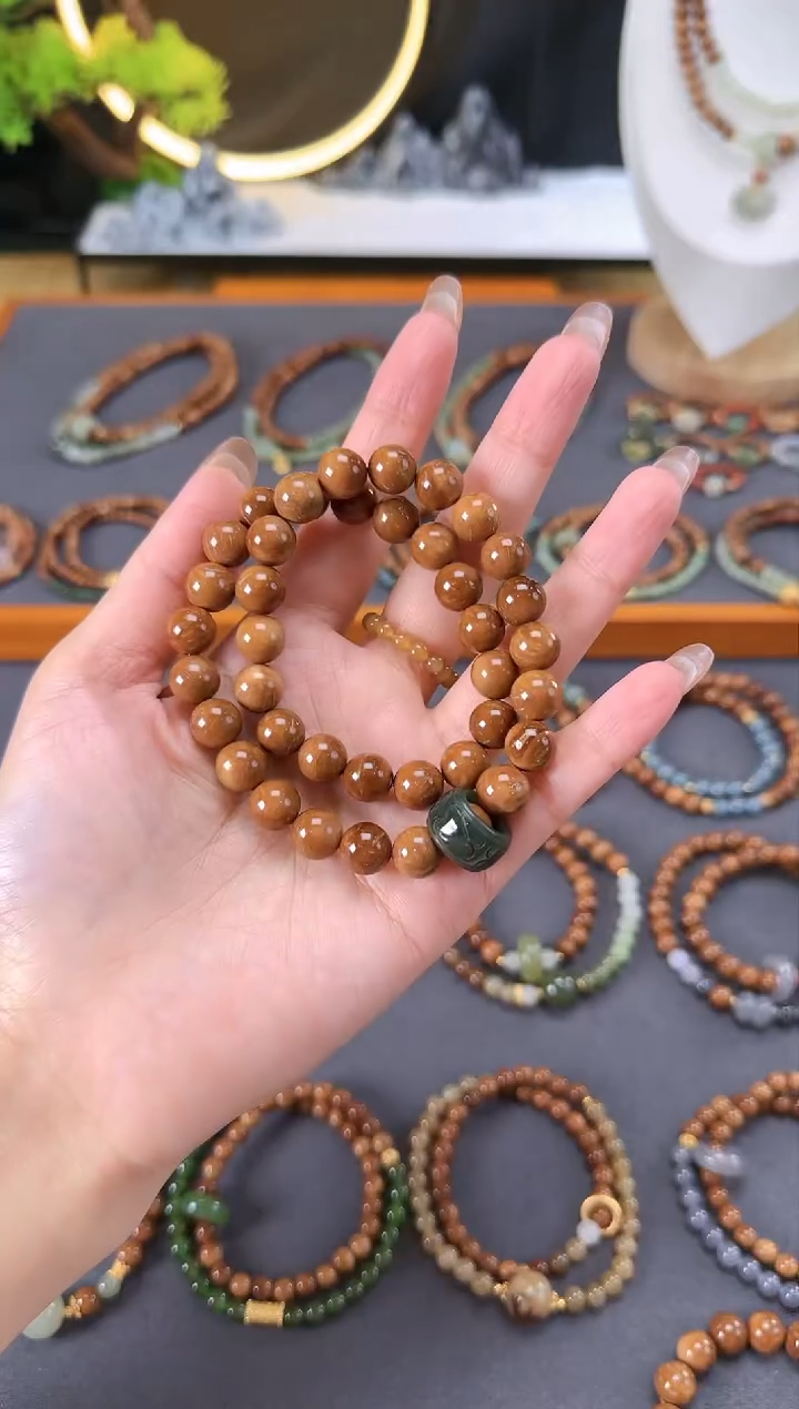 【闪购商品】库克吊坠1.0双圈手串