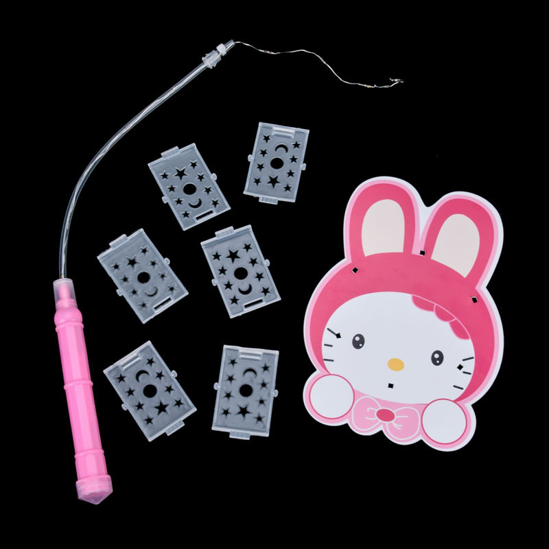 2024年新款卡通小灯笼春节儿童手提发光灯笼小玩具摆摊元宵节花灯