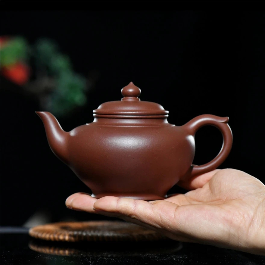 300CC 笑樱 原矿紫泥 宜兴手工紫砂壶泡茶壶 传统实用茶具家用