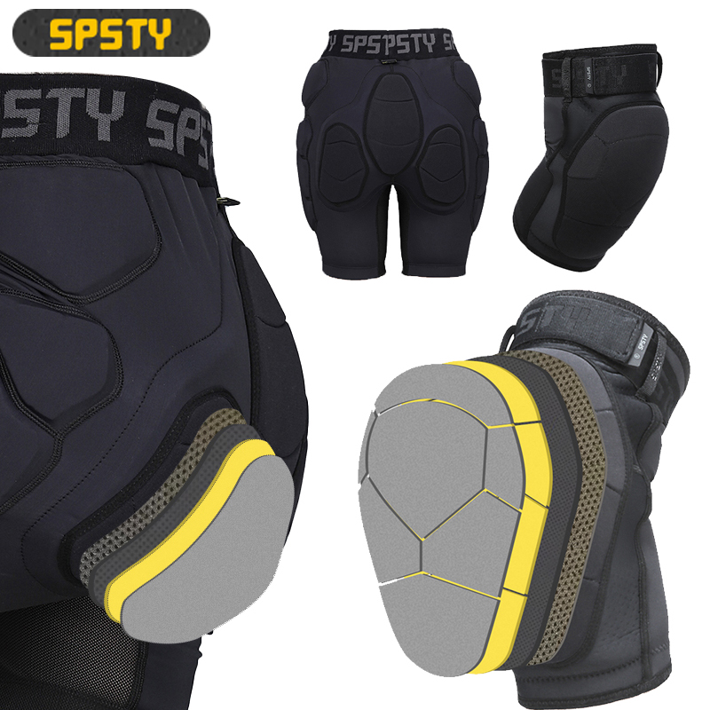 SPSTY护具 xrd护具铠武者平替 护膝 xrd护臀 凯夫拉护具单板 