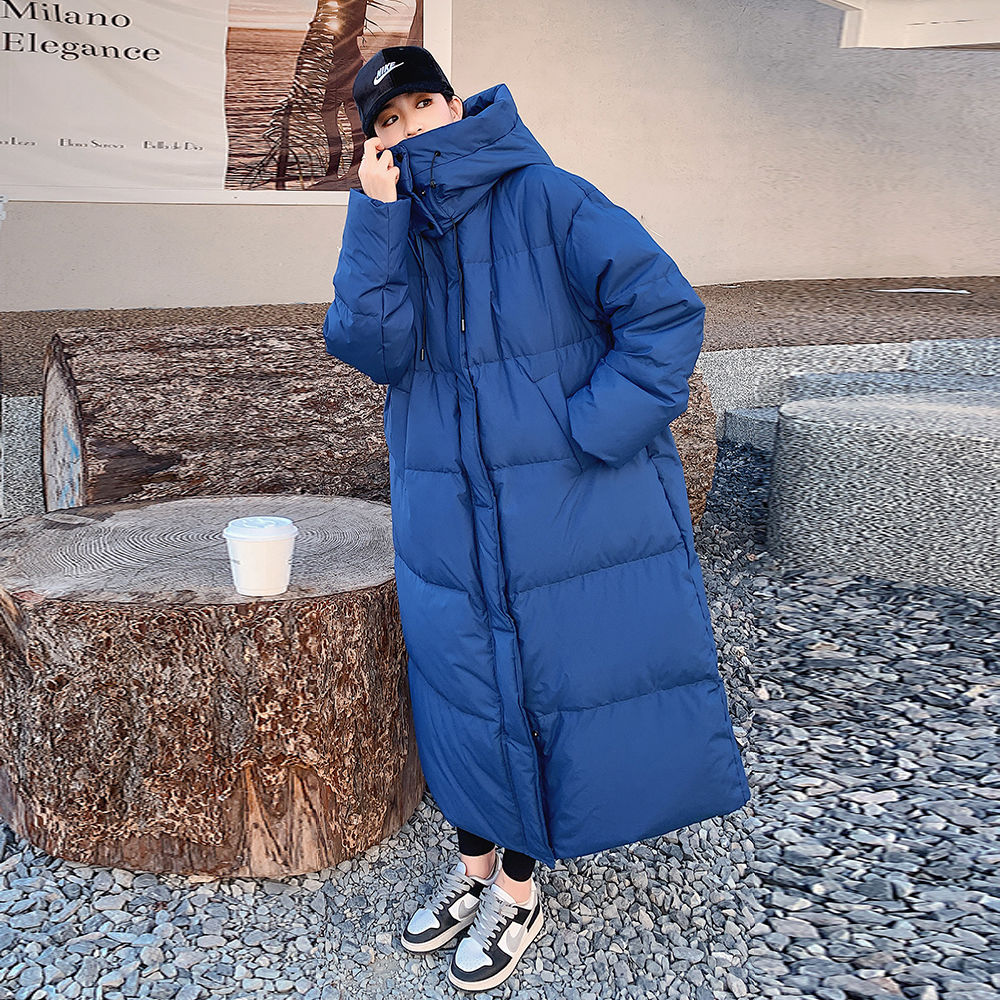 波司澄冬季时尚大气羽绒服年新款女长款过膝高级感炸街加厚廓形外