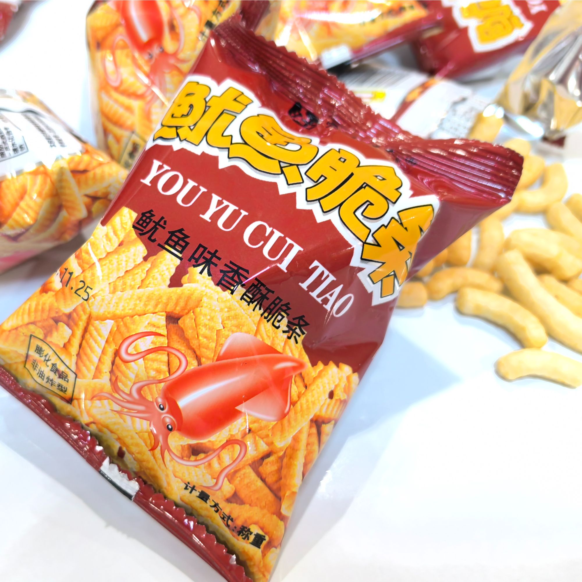 wangcaigou/旺财狗 旺财狗虾条十二包