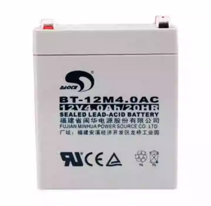泰和安消防赛特蓄电池BT-12M4.0AC海湾泛海三江12V4Ah火灾控制器