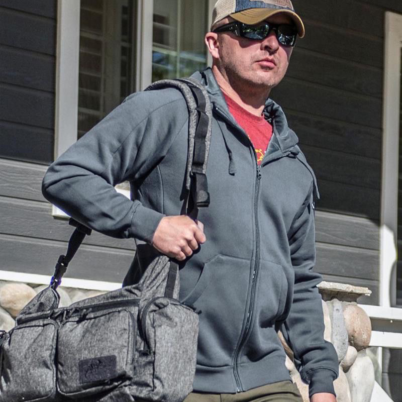 Helikon赫利肯卫衣男连帽拉链开衫外套长袖休闲帅气春秋加绒上衣