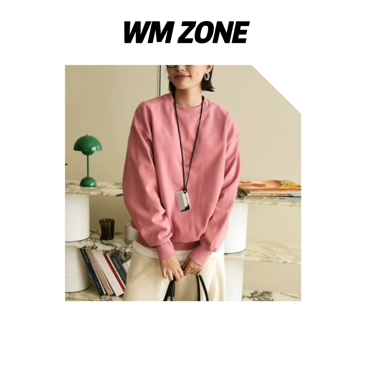 虎儿 3-8-2873 多巴胺铁牌拉绒圆领卫衣