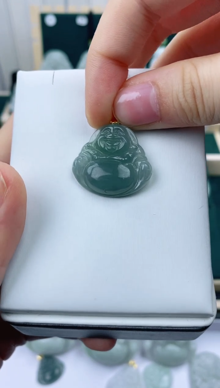 【闪购商品】翡翠颈饰未镶嵌佛公