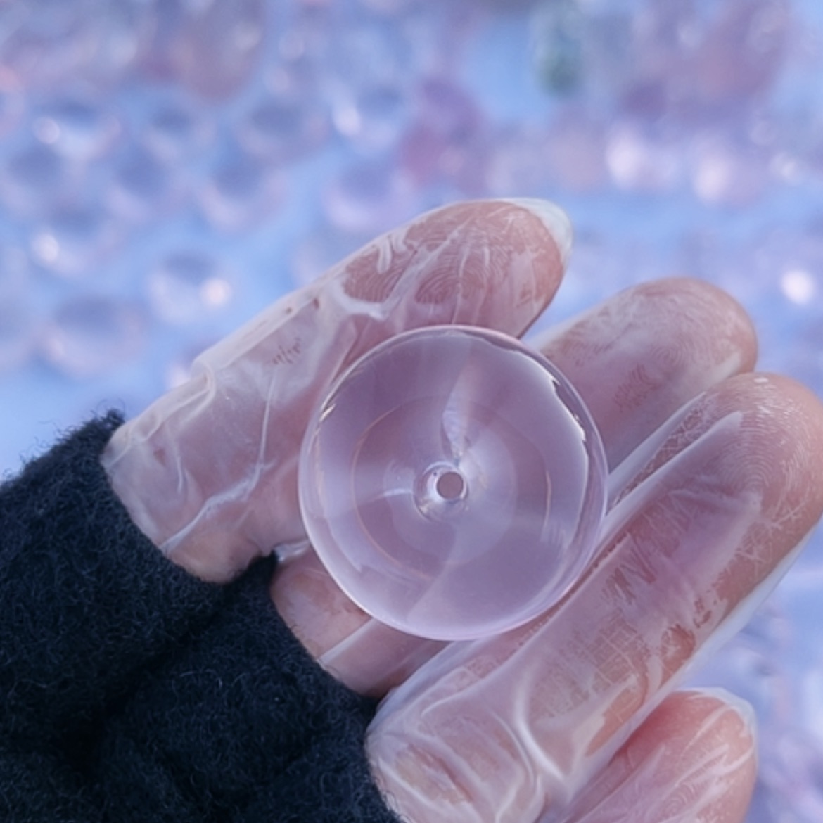 【闪购商品】水晶吊坠(不含链)未镶嵌宠**l