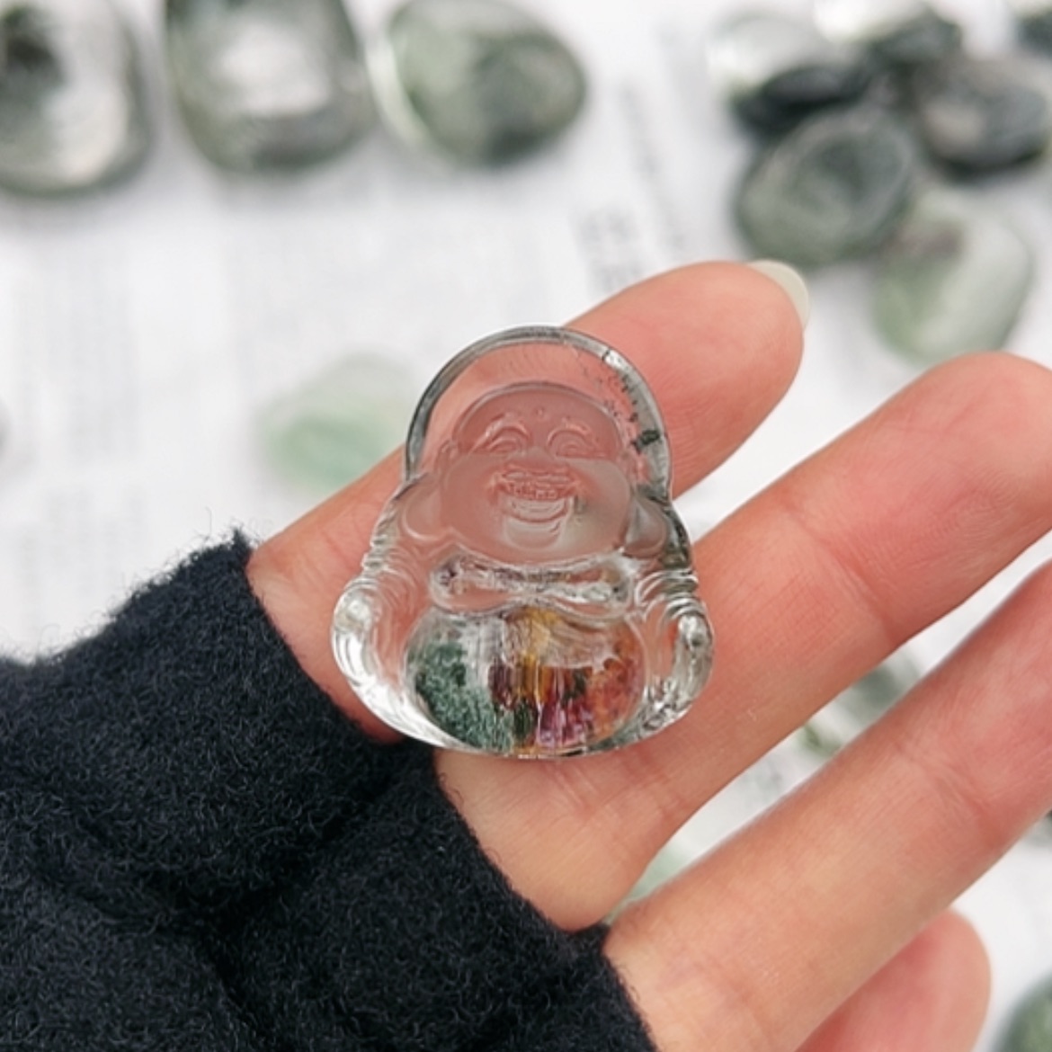【闪购商品】水晶吊坠(不含链)未镶嵌拥**光