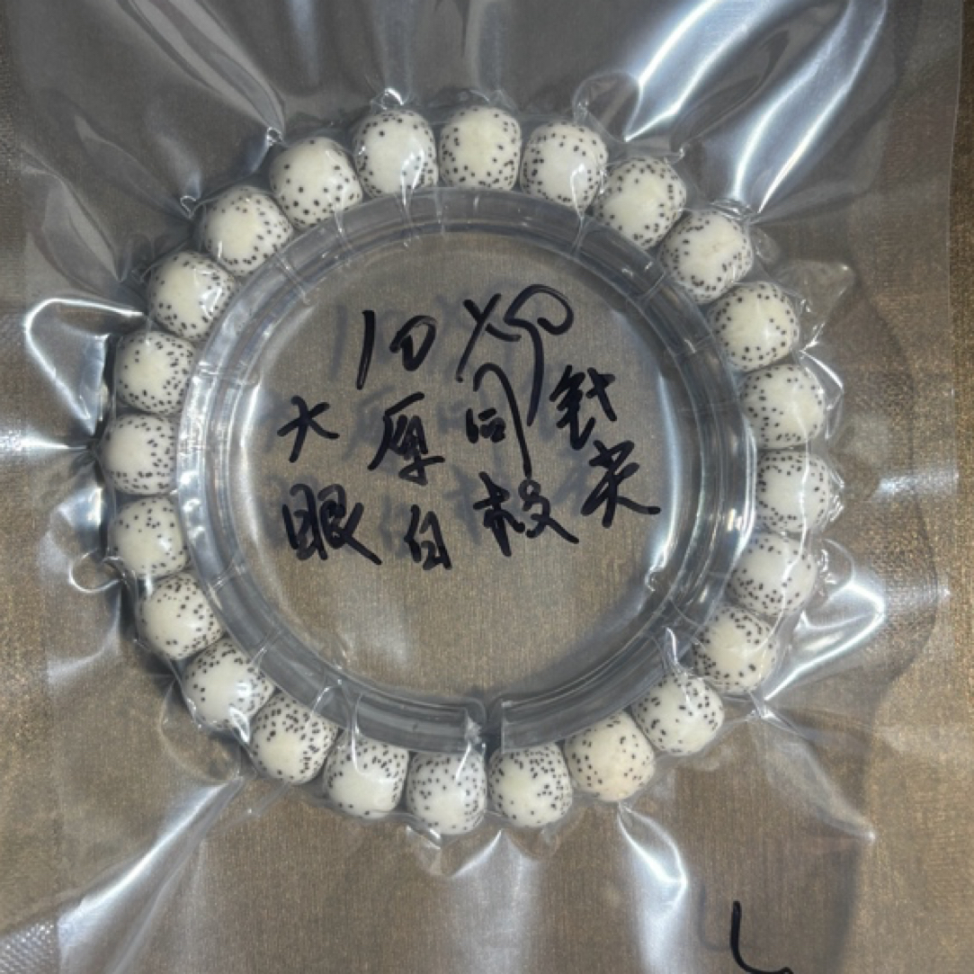 海南星月菩提原生态老型10*9 留白 小细星