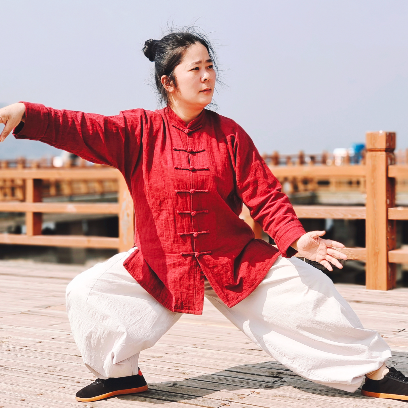 基本功（太极步+开肩开胯）