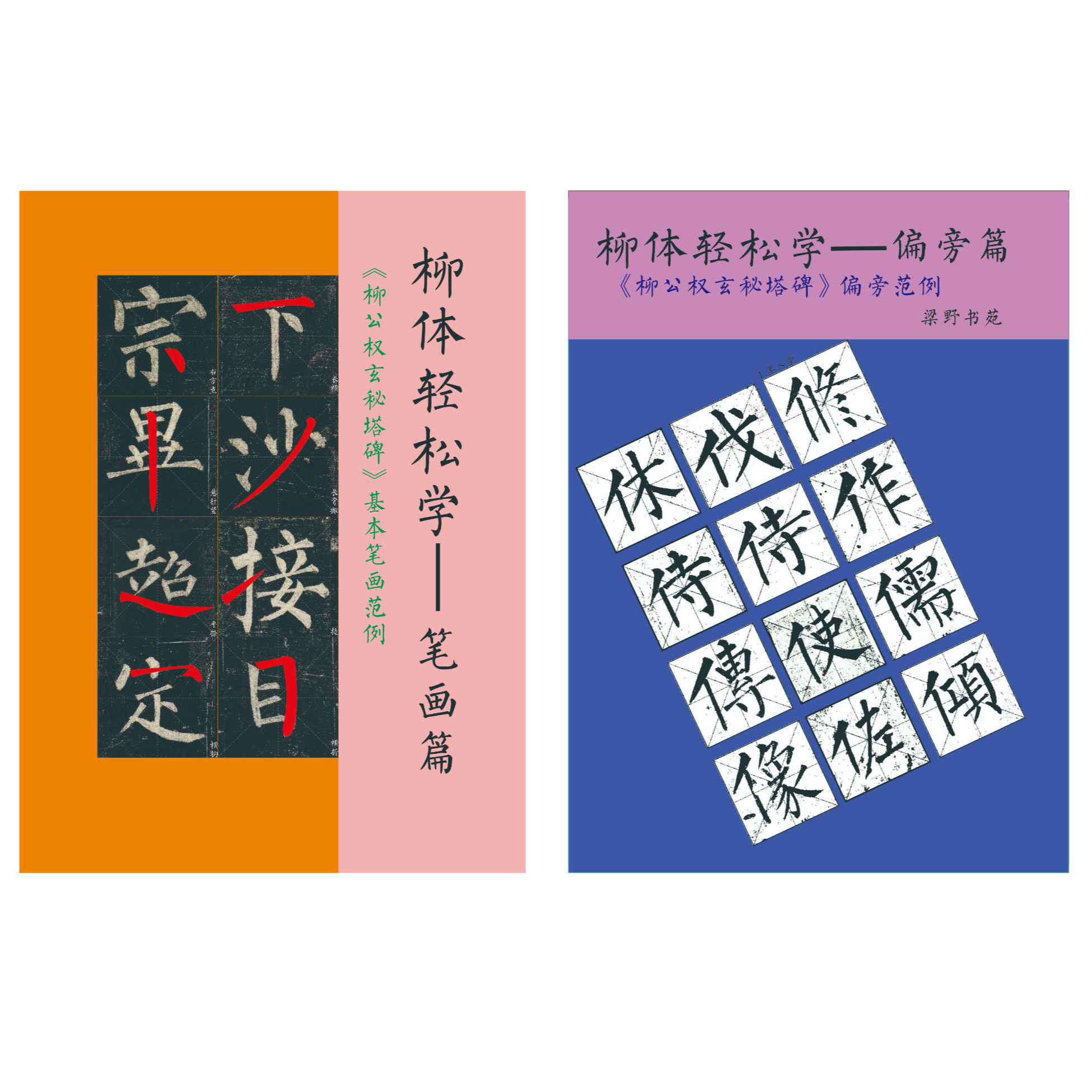 柳体入门视频课--笔画篇 偏旁篇