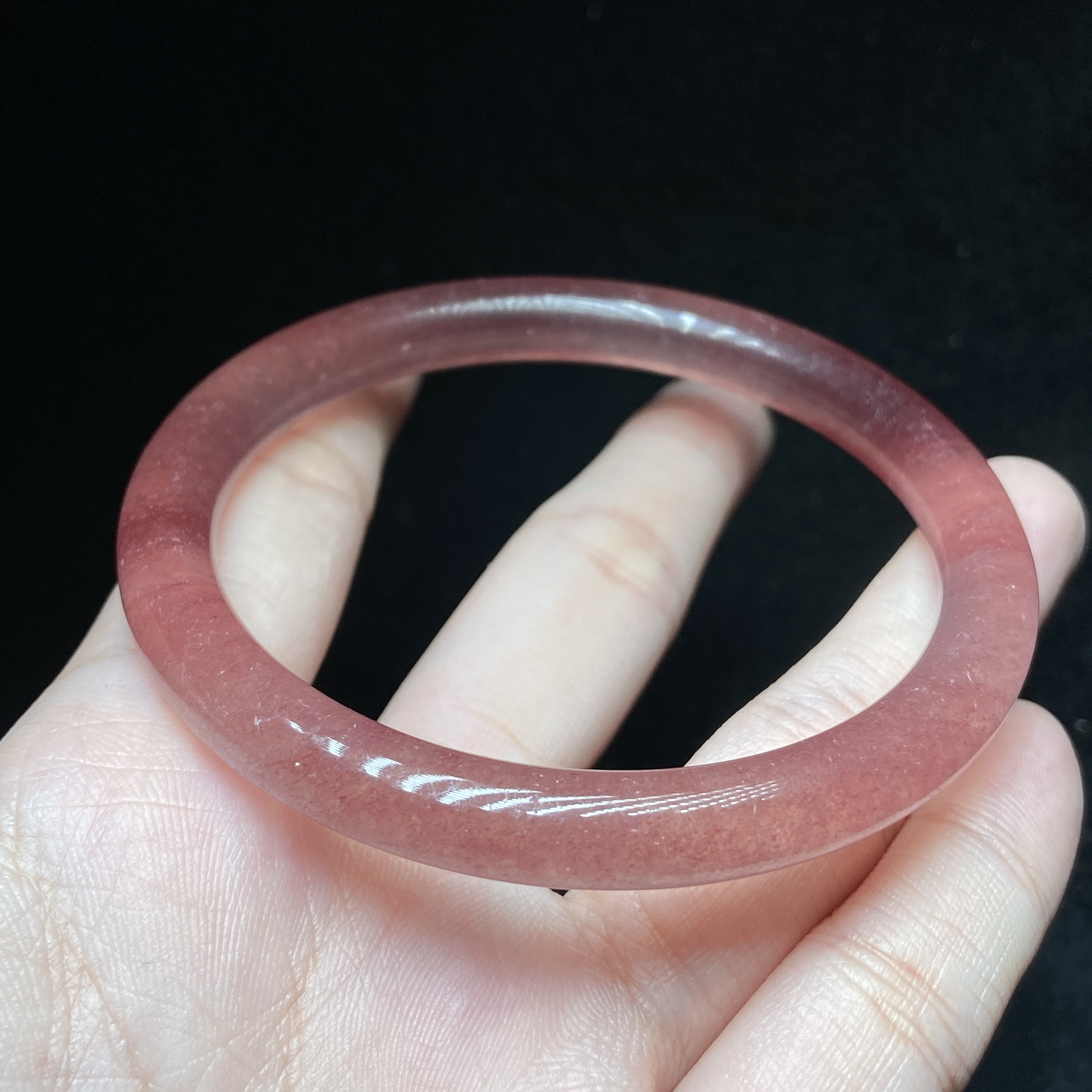 【小北专属】草莓晶手镯8L01X741【圈口52-62】