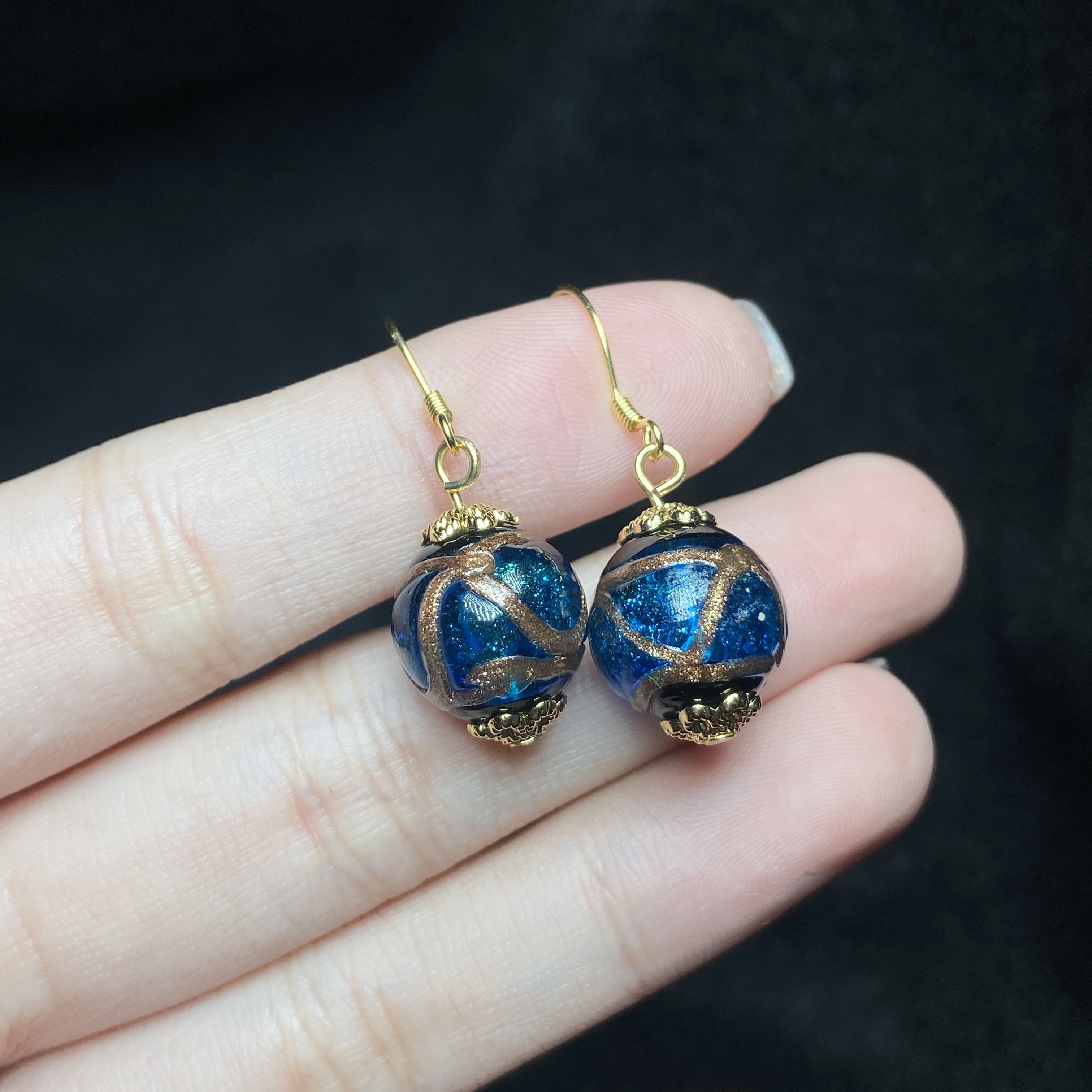 【小北专属】琉璃圆珠挂饰8H24X262【尺寸约12mm】