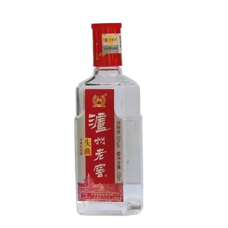 LUZHOU/泸州泸州老窖头曲小酒浓香型白酒52度125ml