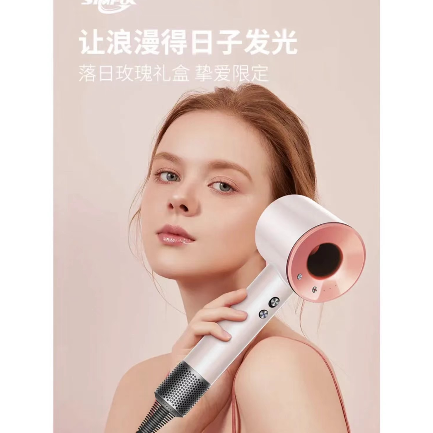 落叶玫瑰 理发店专用高速吹风机沙龙专用大风力护发电吹风