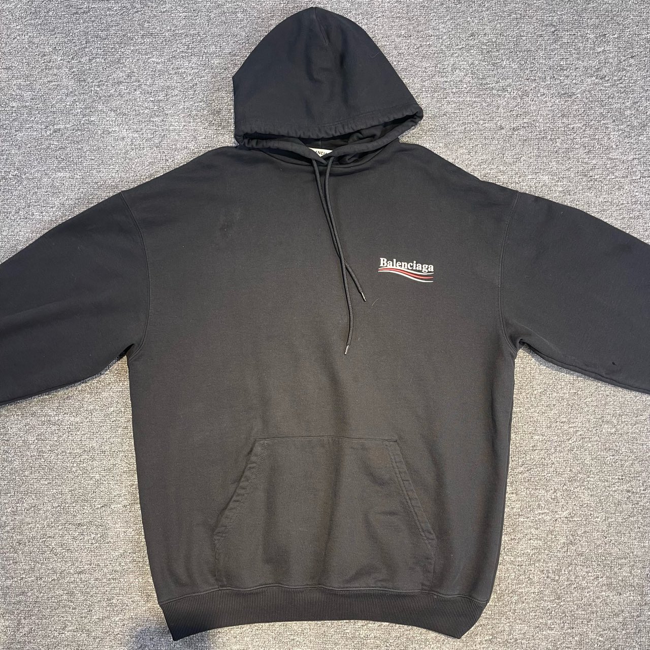 Balenciaga / 巴黎世家 经典可乐印花套头卫衣/XS码/Sw23929