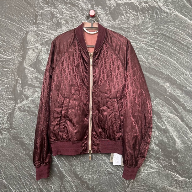 迪奥满印暗纹夹克/全新带吊/52码/0863