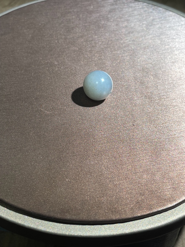 新疆青花籽料圆珠配饰