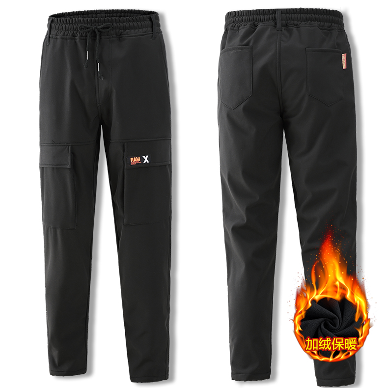 【冲锋裤】冲锋衣同款面料 防暴雨级别加绒加厚